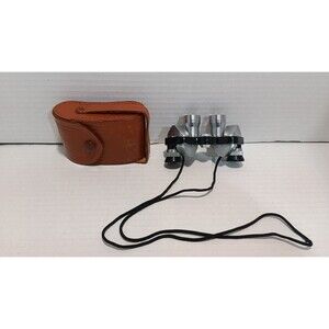 Bushnell Mini Field Binoculars 6x15vintage Japanese Case Triple Tested Coated
